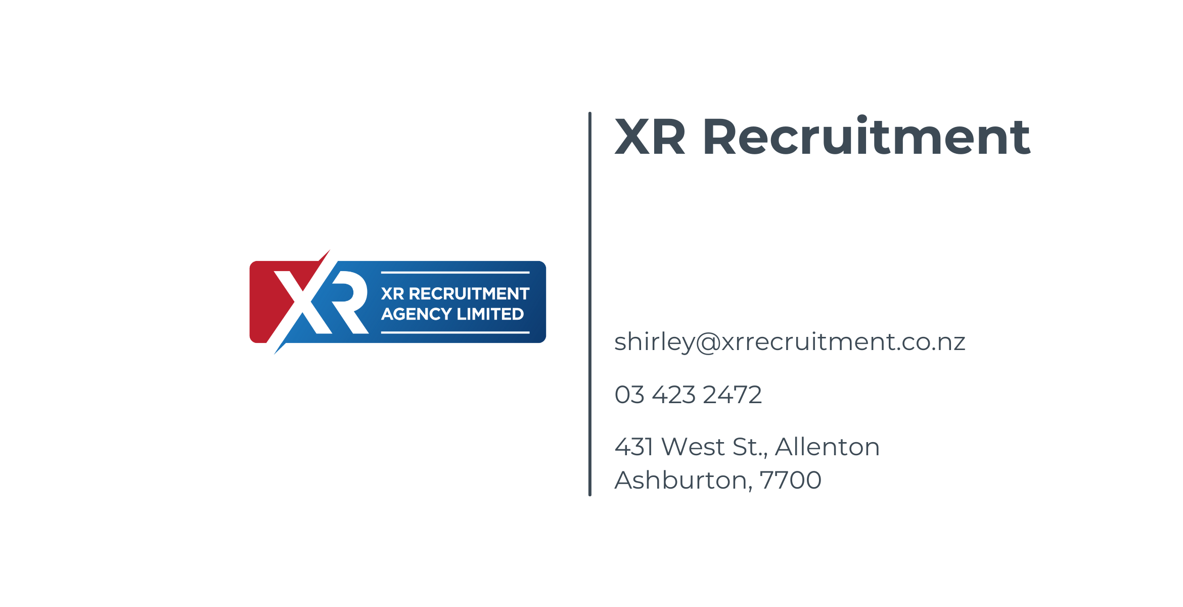 3 XR Recruitment